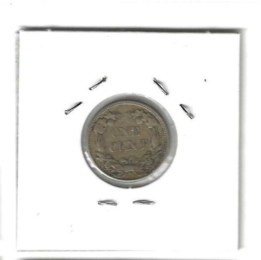 1858 flying eagle cent small letters in a high grade