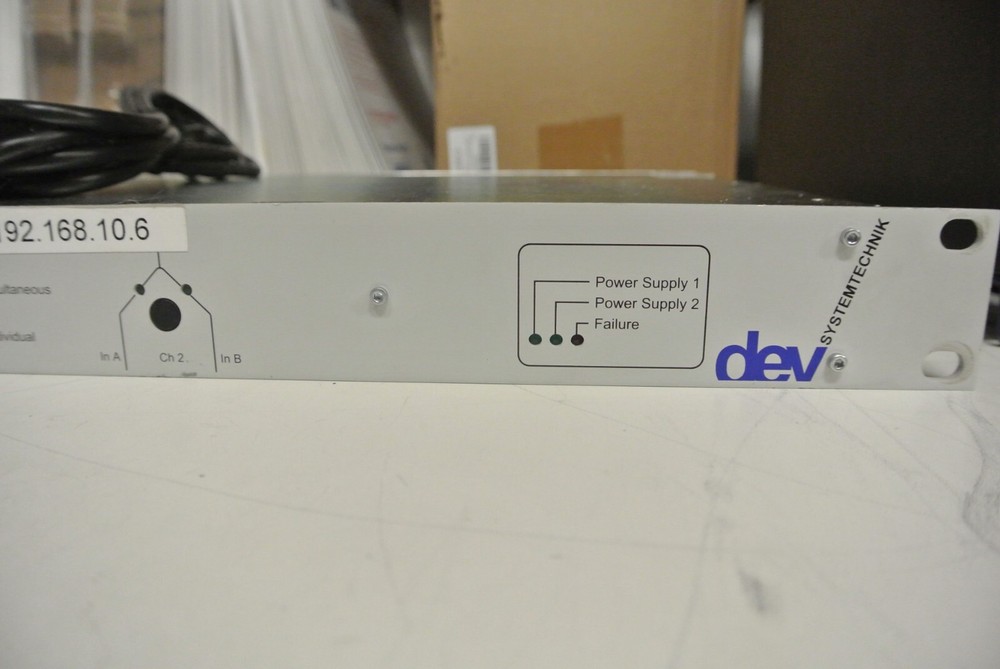 DEV Systemtechnik 1951 Universal Switch 11-0005 DPST Switch MODULE