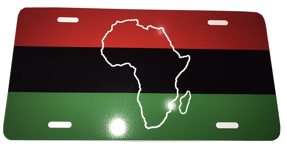 Africa License Plate