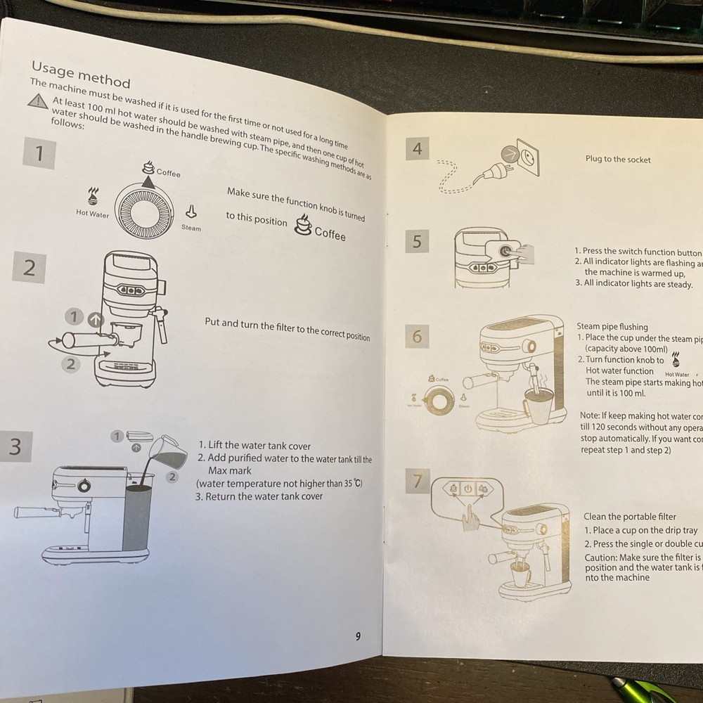 Michelangelo Espresso machine