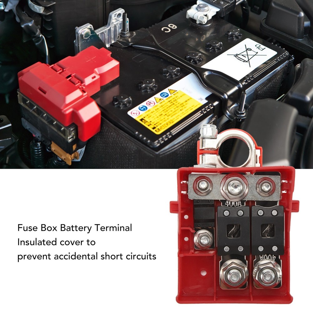 Fuse Box Battery Terminal 32V 400A Short Circuit Sensitive