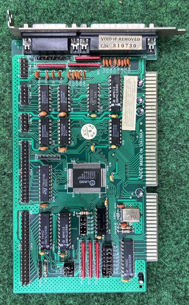 Vintage JCC 8170730 Computer Interface Card Vintage IBM PC Intel