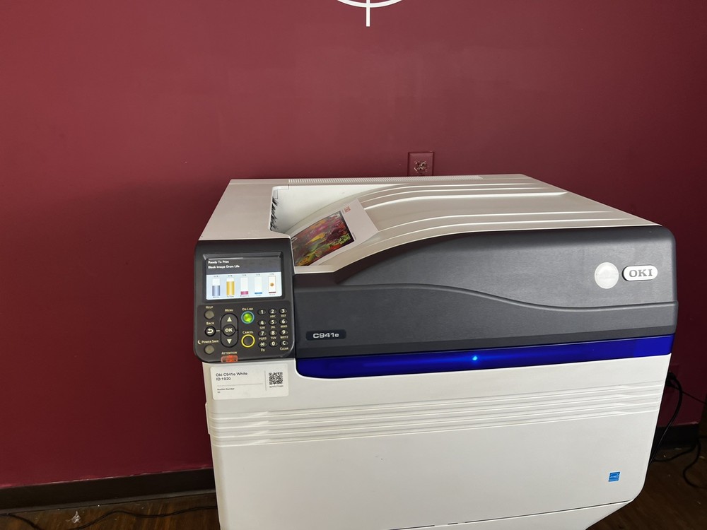 Oki C941e White Toner Printer