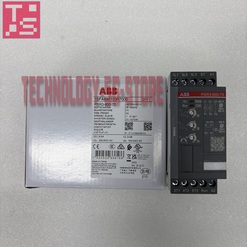 ABB PSR3-600-70 soft starter # 1pcs New In Box