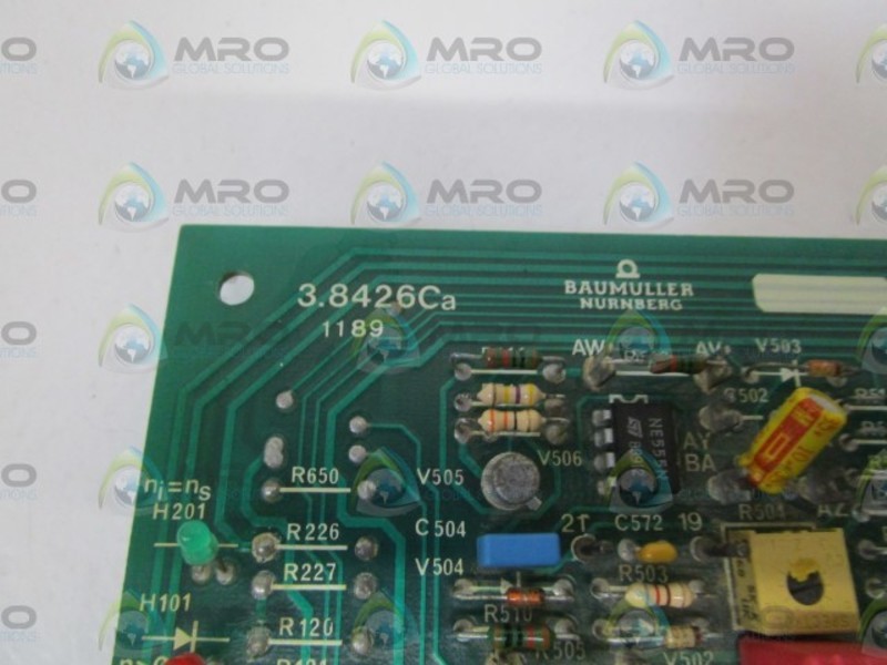 BAUMULLER SERVO CONTROL CIRCUIT BOARD MODULE 3.8426Ca UNMP