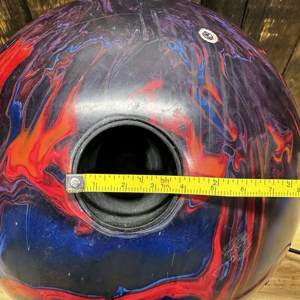 Track 912T Bowling Ball 14.5 lbs Red Solid Reactive Asymmetric Single Drill