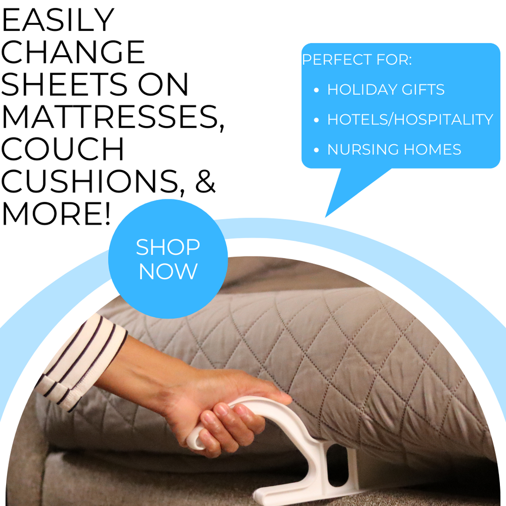 Mighty Mover-Mattress Lifter Sheet Changer-Mattress Wedge-Elevator