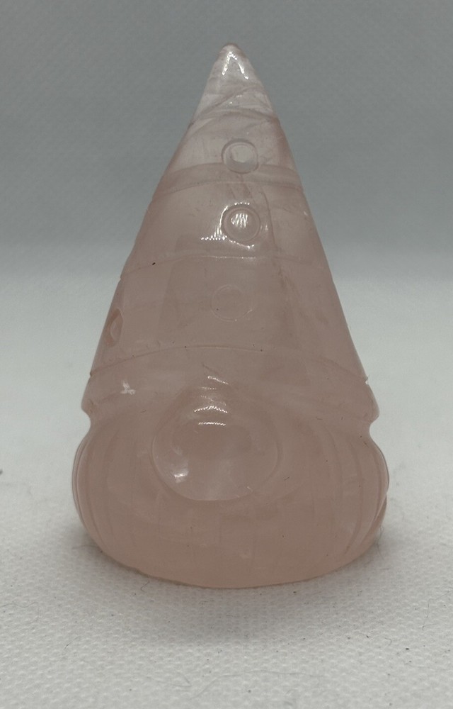 Rose Quartz Gnome Figurine