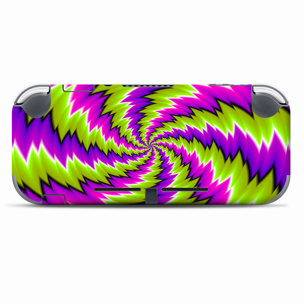 Skins Decals wrap for Nintendo Switch Lite - Psychedelic Moving Swirls