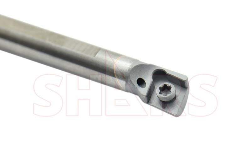 1/4" x 4" LH SCLCL Coolant Through Indexable Solid Carbide Boring Bar S]
