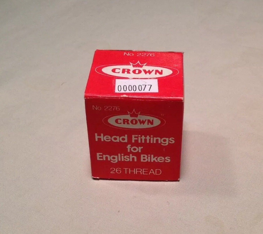 Crown headset for English bikes 26 thread No.2276 NOS