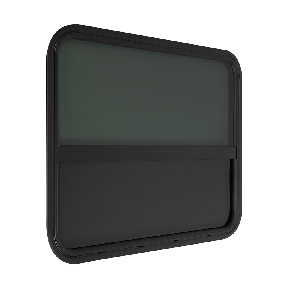 NEW RV Window Vertical Slide Window Rectangular Venting Window Clip-on Mounting