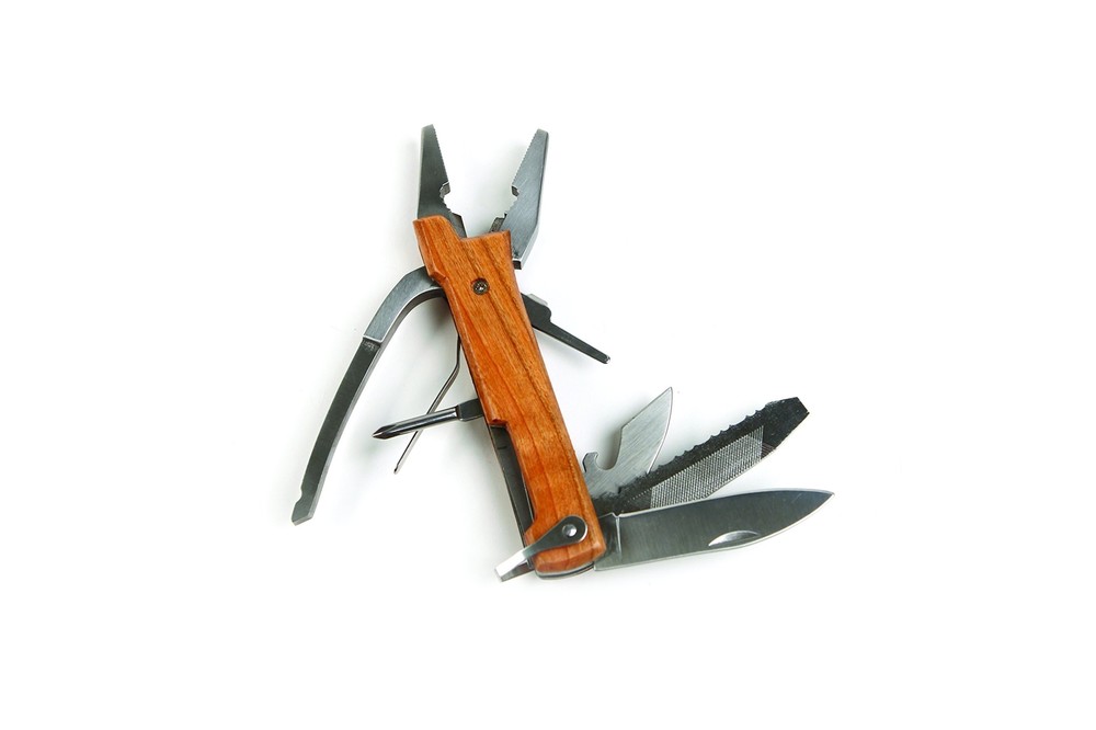 CD504 Wooden Plier Multi-Tool
