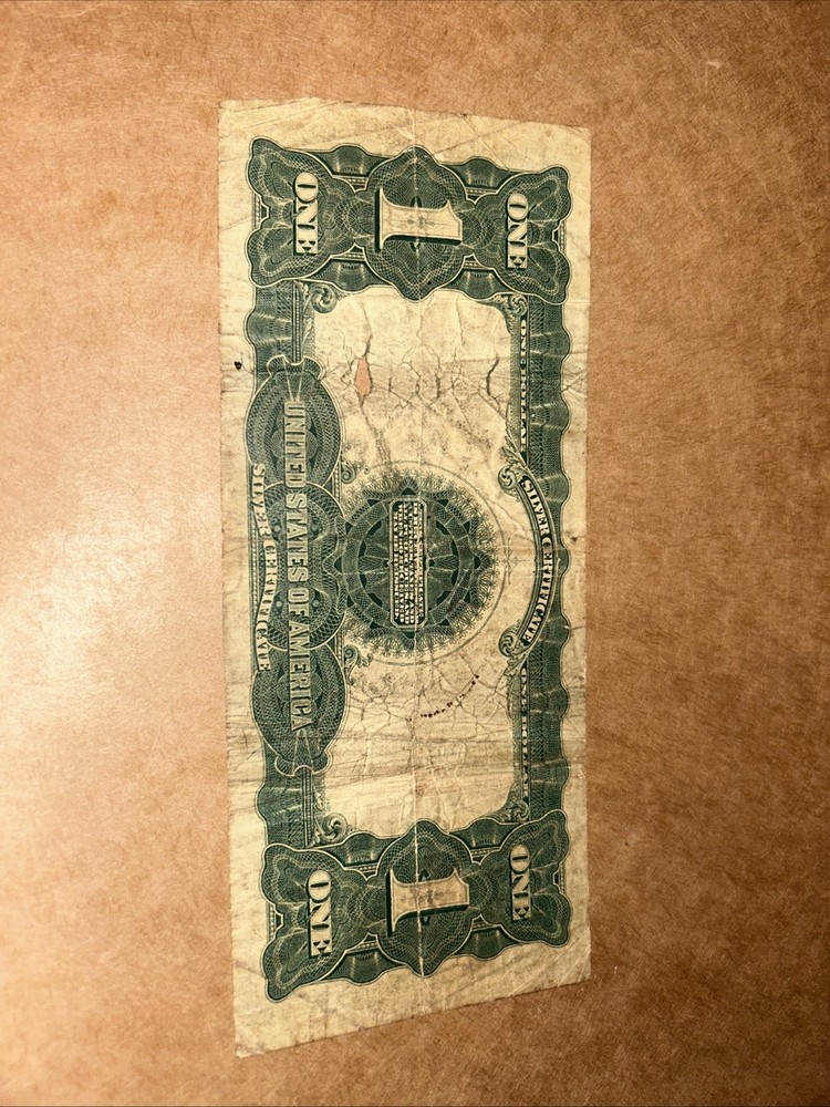 1899 $1 DOLLAR BILL BLACK EAGLE SILVER CERTIFICATE