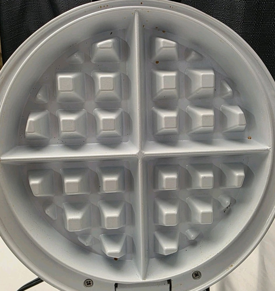 Bialetti Ceramic Coated Rotating Belgian Waffle Maker WORKS - Model TSK-2901BW