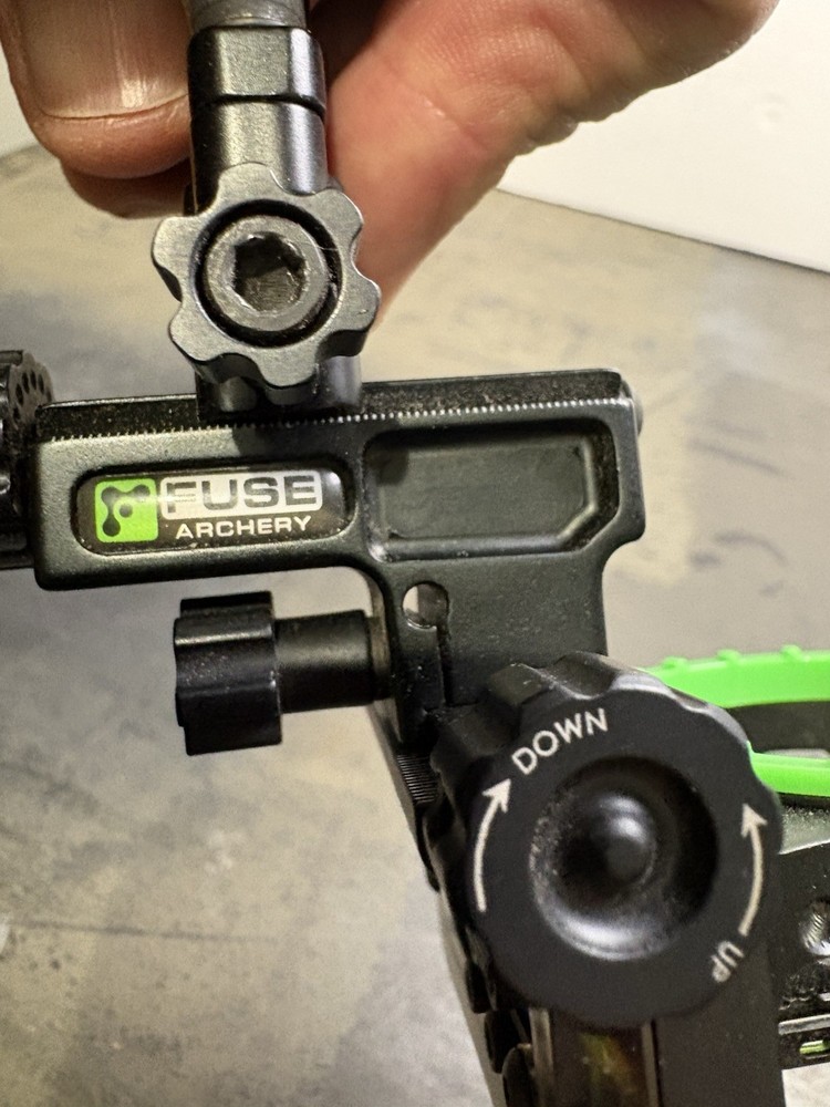 Fuse Vectrix PXT 5 Pin Bow Sight Micro Adjust Black RH