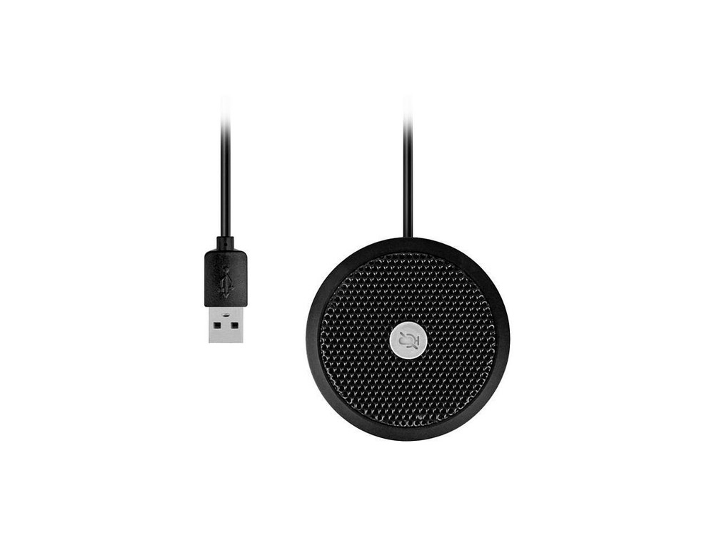 Aluratek AUM01F USB Microphone w/ Mute Button 360 Audio