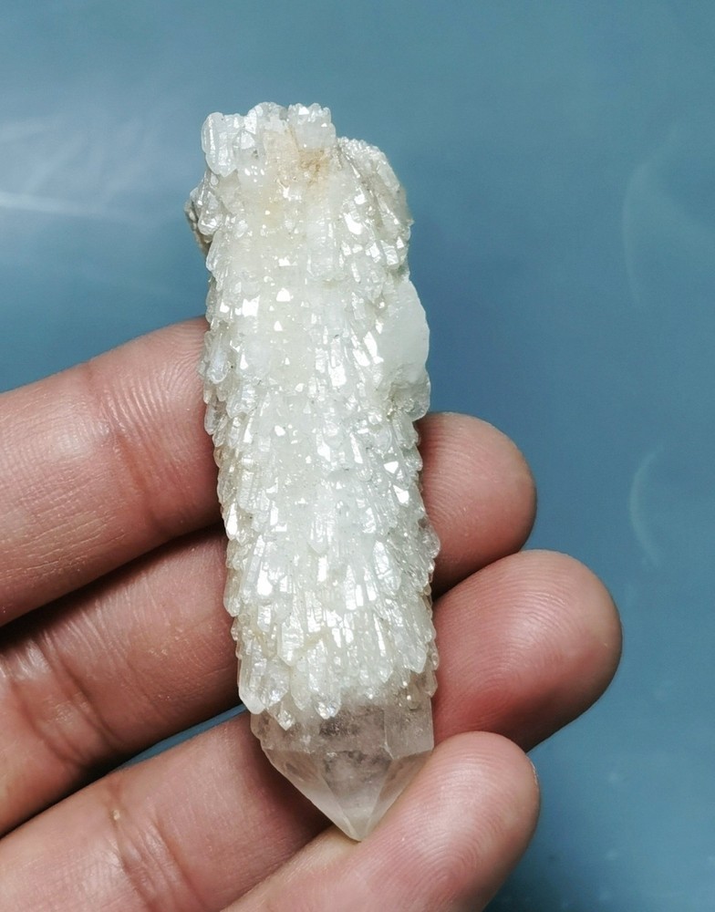 Rare Himalayan Quartz Crystal Cluster Specimen