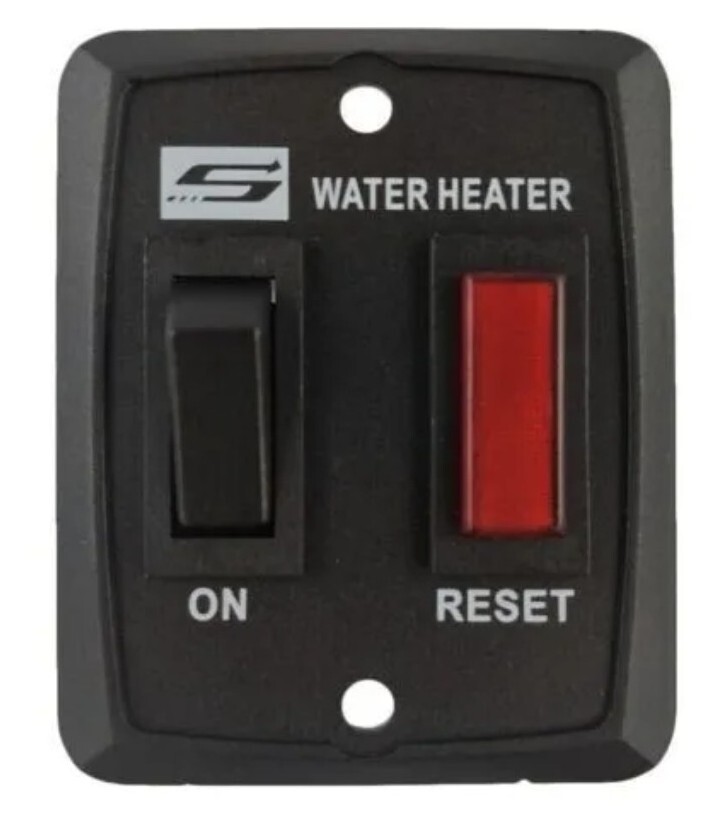 Suburban 193378/234229 Water Heater, On Off Switch, Black, RV/Camper Dd41