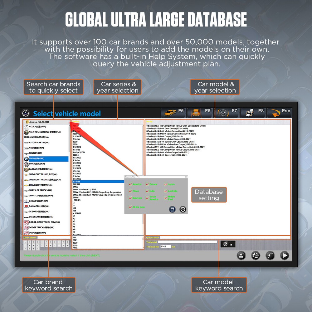 3D Wheel Alignment Machine Fully Automatic Tire Alignment Tool Wheel Aligner