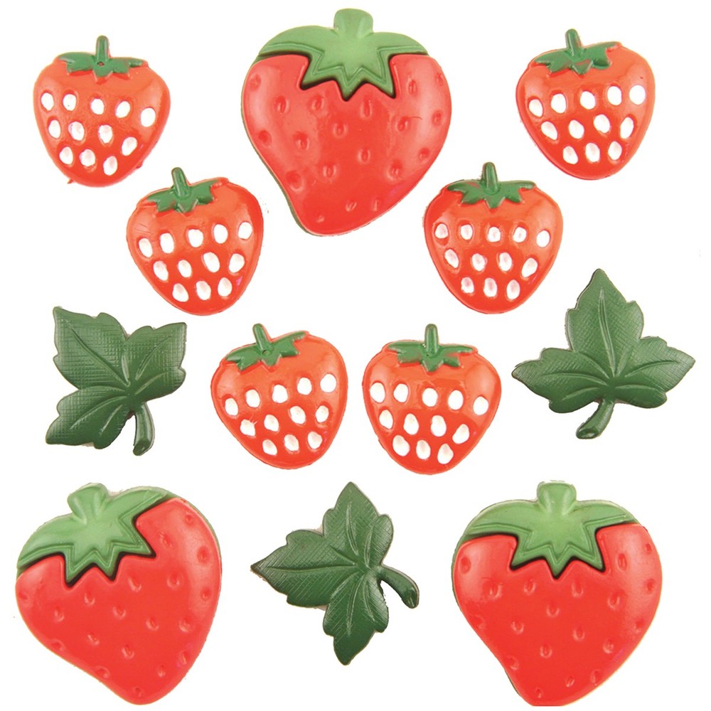 Button Theme Pack Strawberry Fields