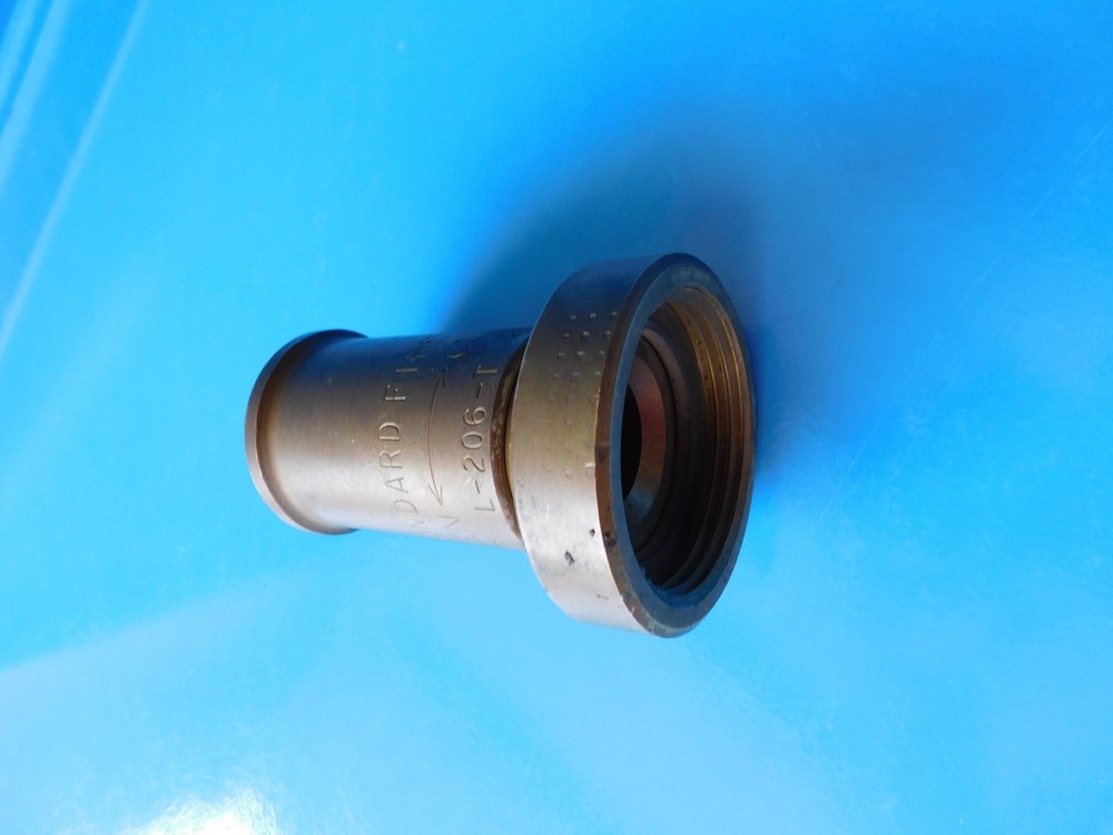 VINTAGE FIRE NOZZLE, STANDARD FIRE EQUIPMENT, USED