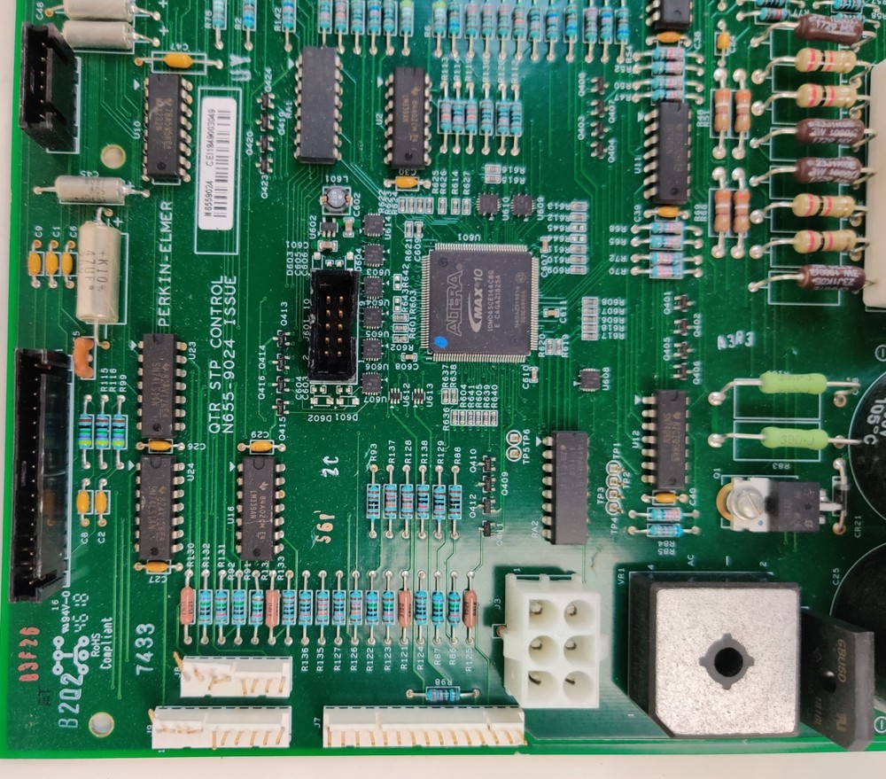 PerkinElmer Clarus GC N6559024 issue C QTR Step Controller Board PCB