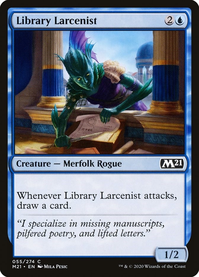 Library Larcenist Core Set 2021 55 MTG LP