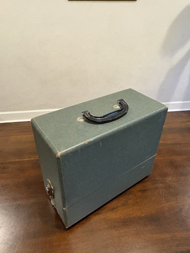 Vintage Argus 300 Slide Projector WORKING w/ Case