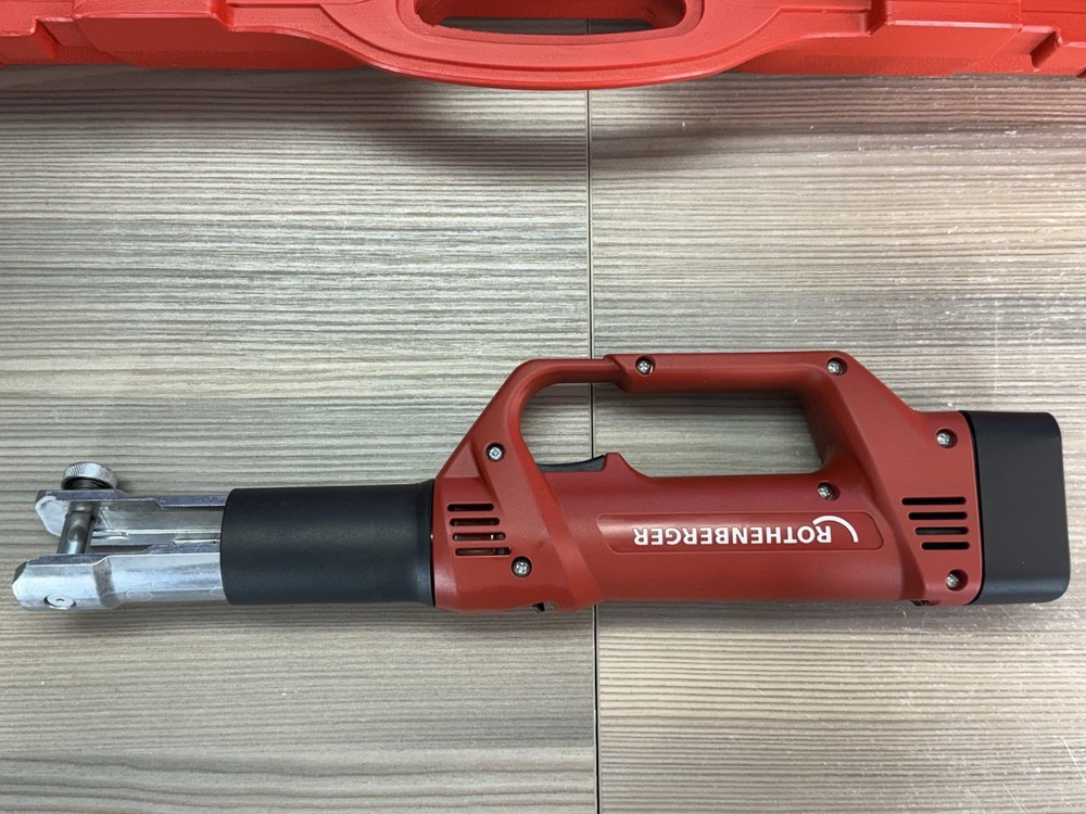 READ DESCRIPTION Rothenberger Romax Compact Electro-Hydraulic Press Crimper