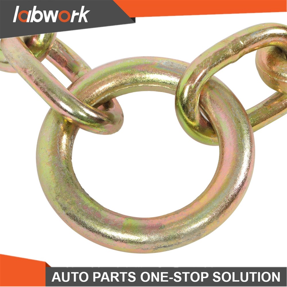 Labwork 15" J Hook with TJ Hook G70 5400Lbs Working Load Limit Roll Back Clevis
