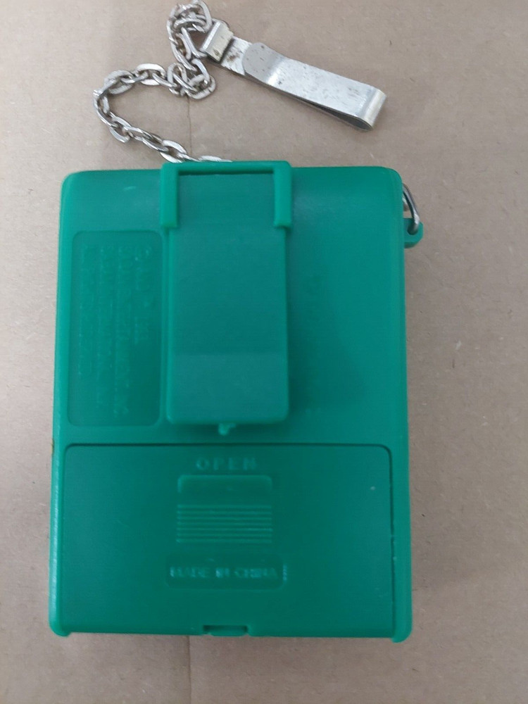 1993 hope Ind. 3 Function Beeper Green Ranger Mighty Morphin Power Rangers works