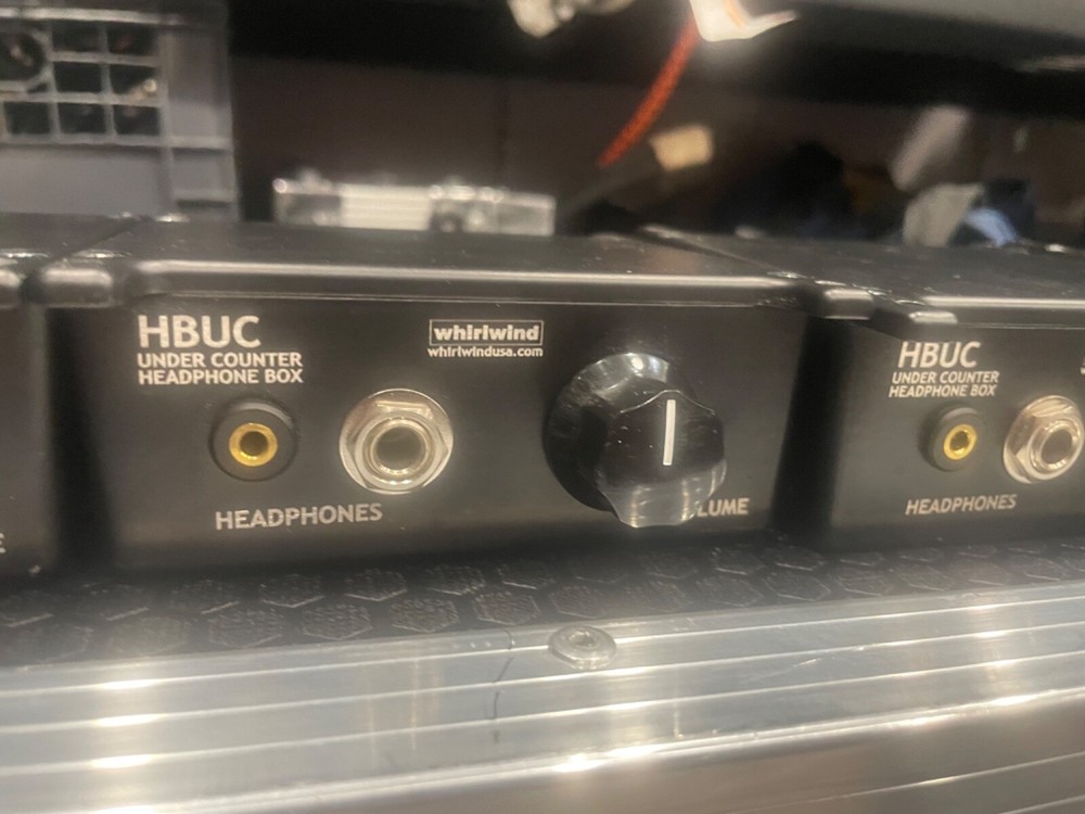 Whirlwind HBUC Under Counter Passive Stereo DJ Headphone Control Box