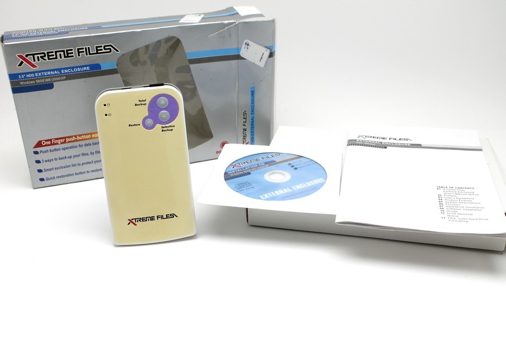 CoolMax Xtreme Files 2.5" HDD External Enclosure