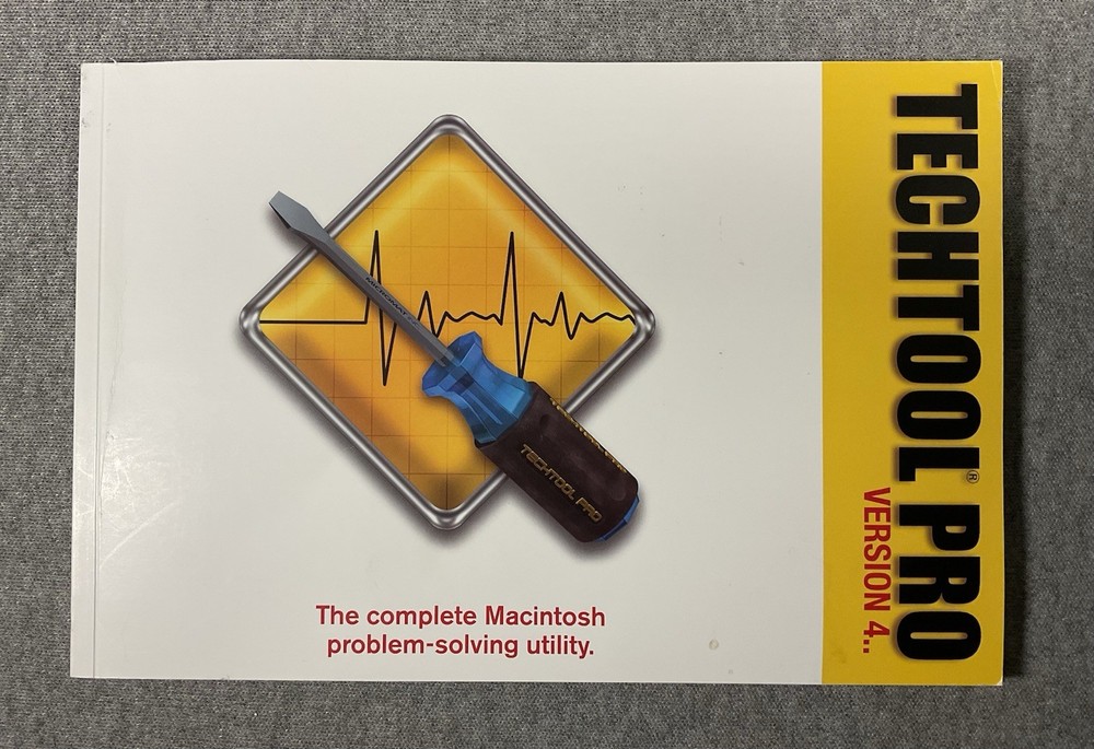 TechTool Pro Version 4 Mac DVD & CD v4.5.2 v4.0.4 Micromat