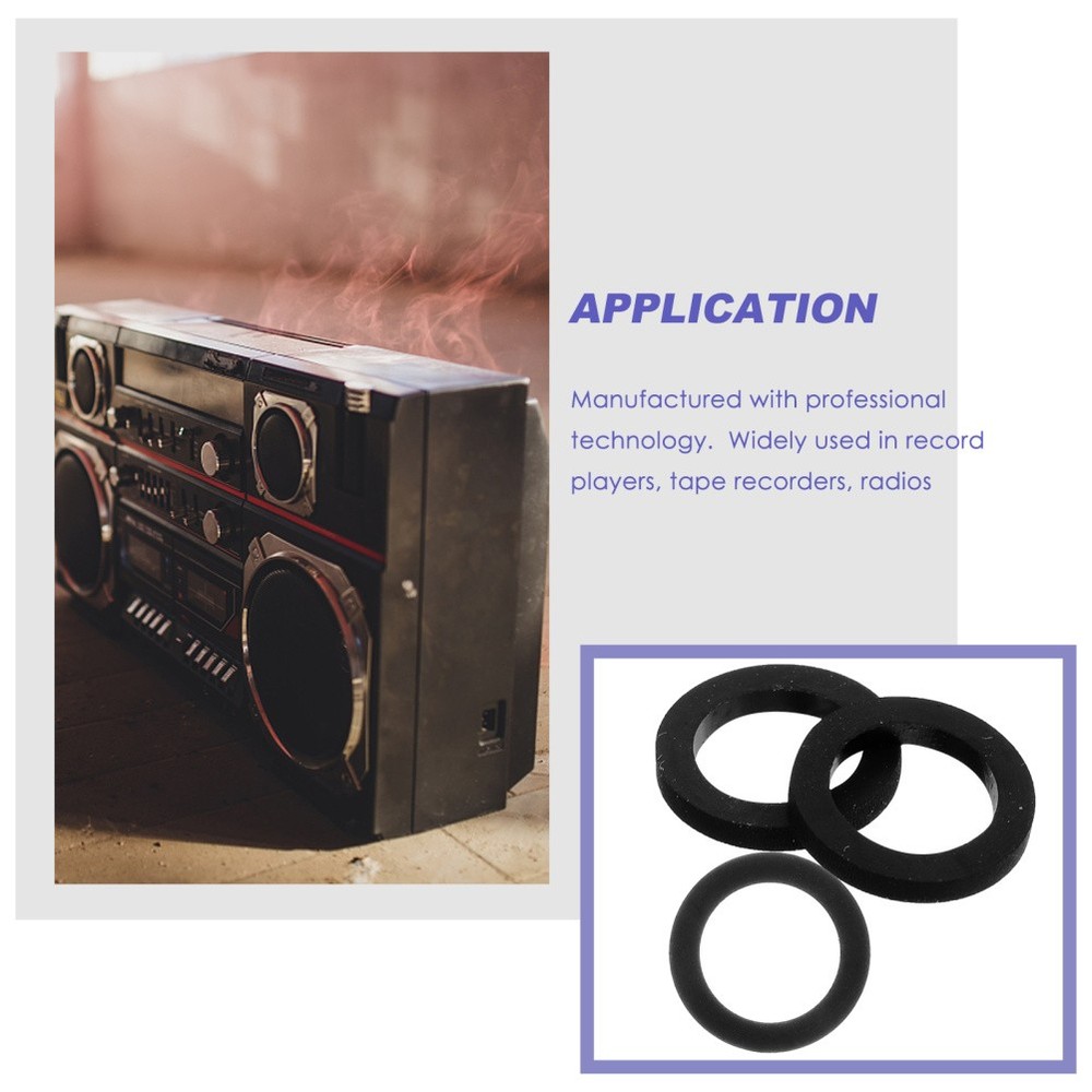 3 Pcs Closed Loop Timing Belt Rubber Belts Cassette Removal Tool