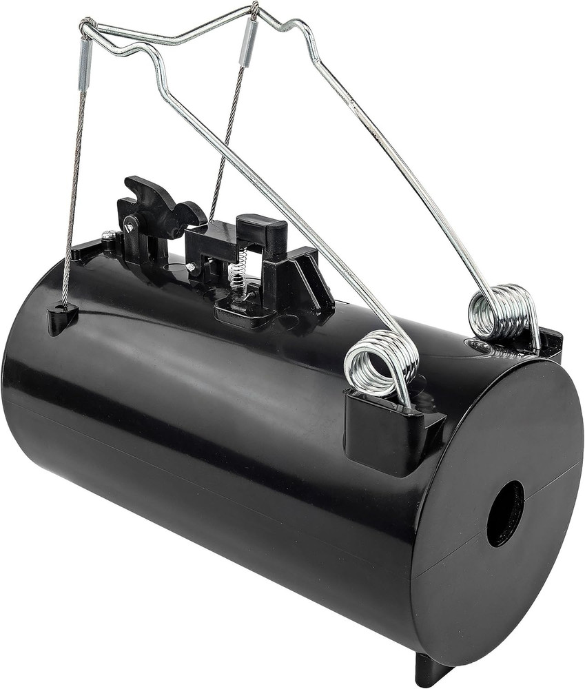 Gopher Trap Black Hole – Pocket Gopher & Yard Mole Tunnel Trap – Easy-Set Reusab