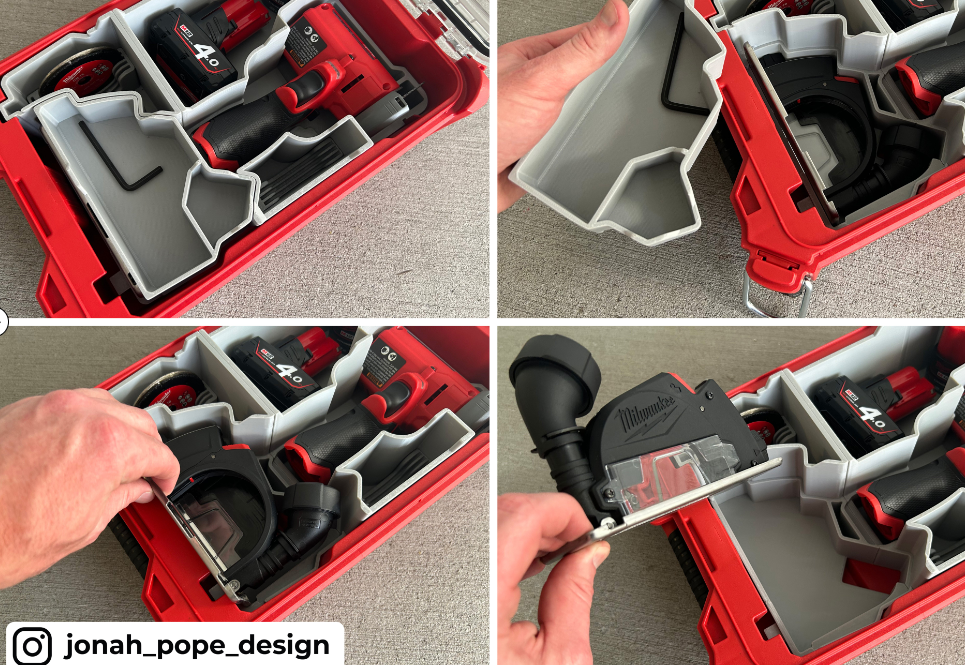 Milwaukee Packout Insert for M12 Cut Off Tool (Insert Only)