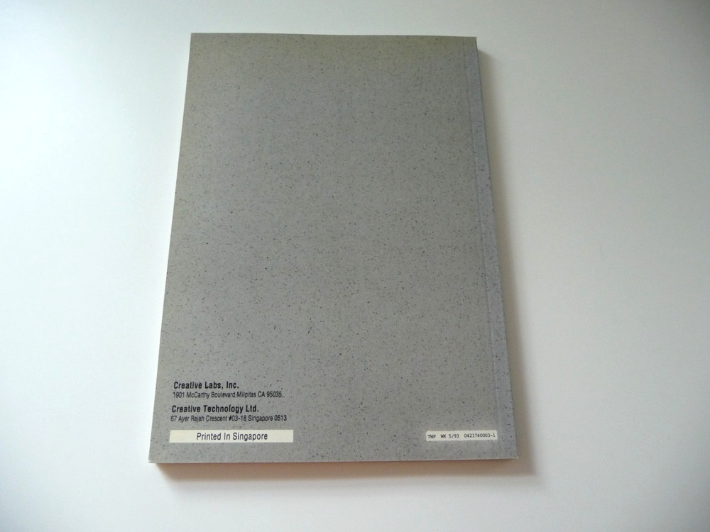 Creative Labs Sound Blaster HSC InterActive User Guide (1992)