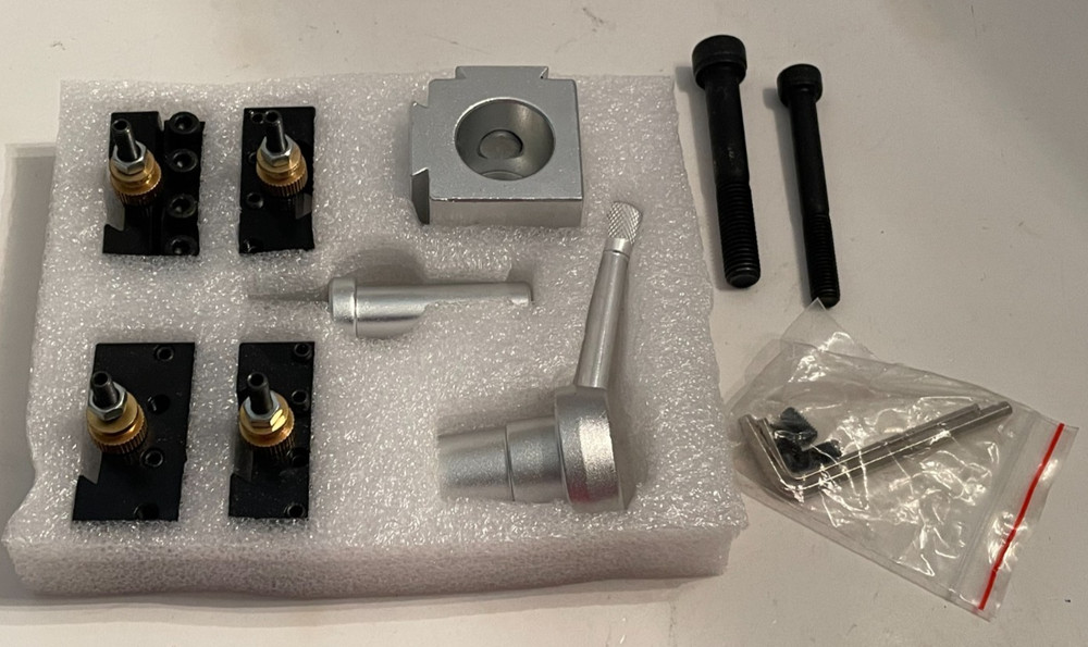 Mini Lathe Quick Change Tool Holder Kit for Accurate Machining