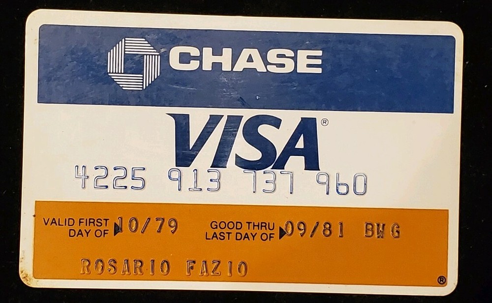 Chase Visa credit card exp 80♡♡cc348♡