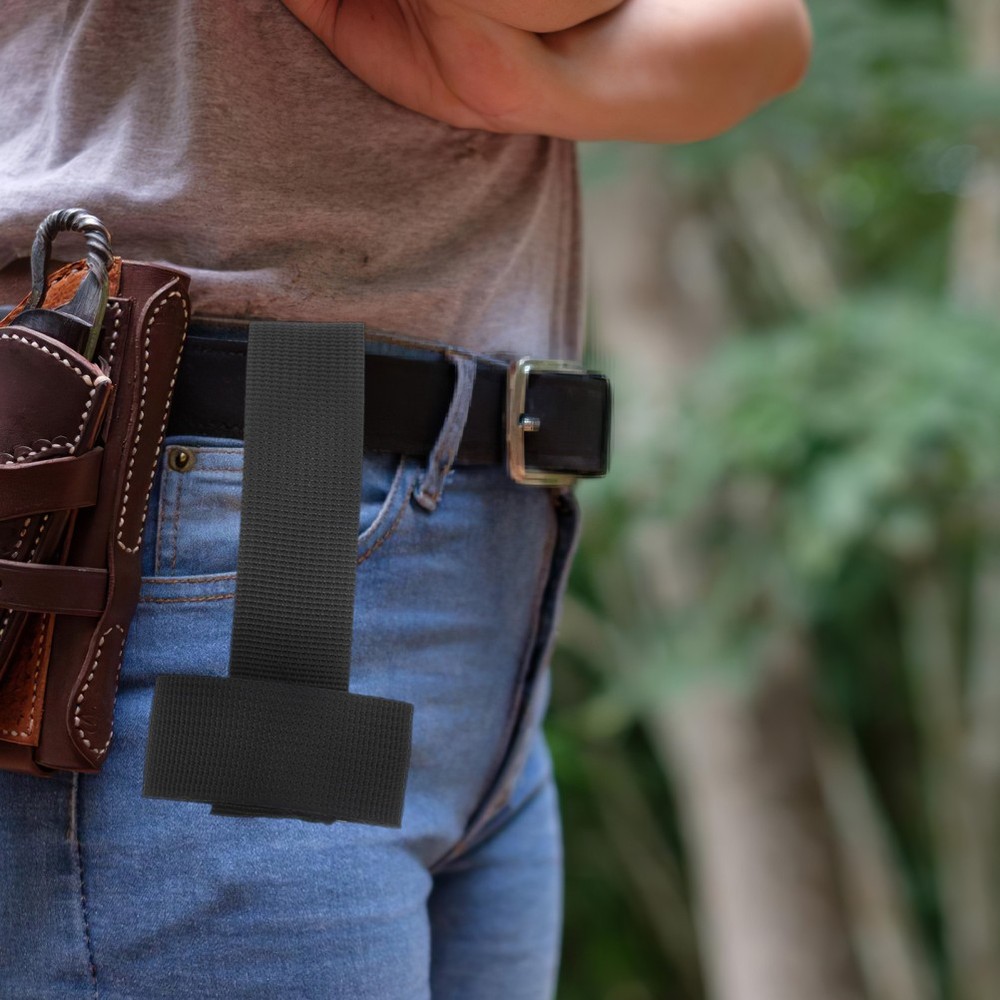 Flashlight Holder Belt Clip: Adjustable Torch Carry Case Tool Storage Pouch