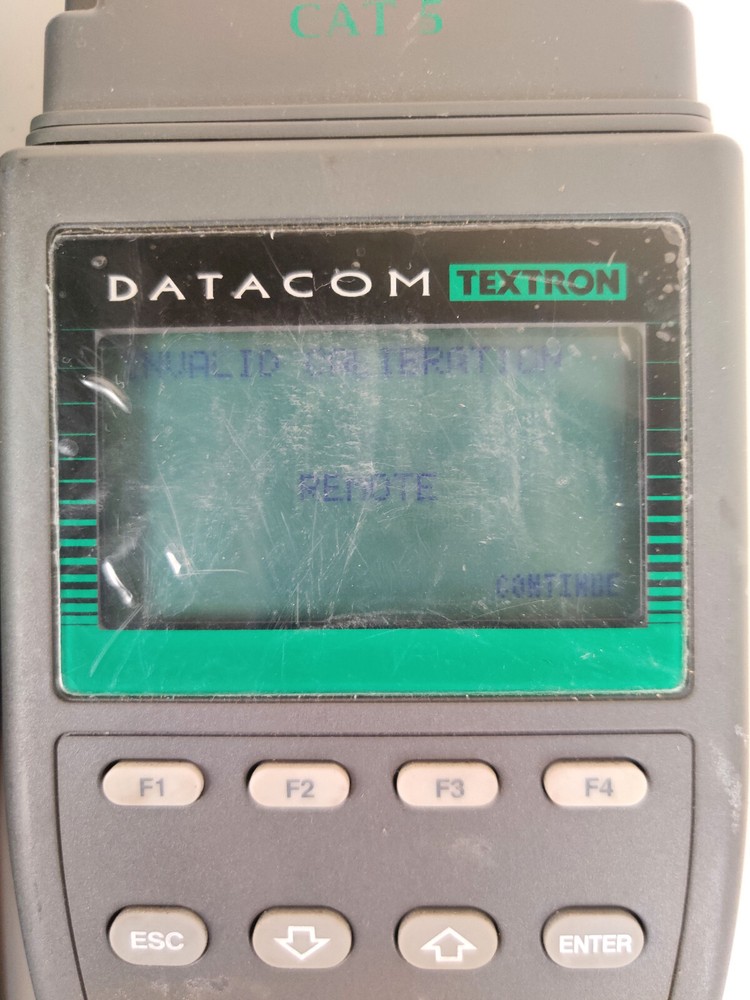Datacom Technologies LANcat System 6 Cat 5 Cable Tester Analyzer