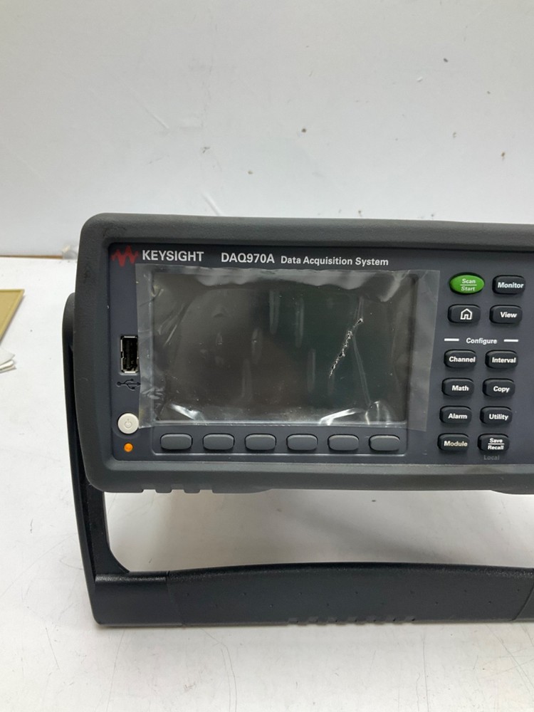 KEYSIGHT TECHNOLOGIES DAQ970A DATA ACQUISITION SYSTEM W/KEYSIGHT DAQM901A MODULE