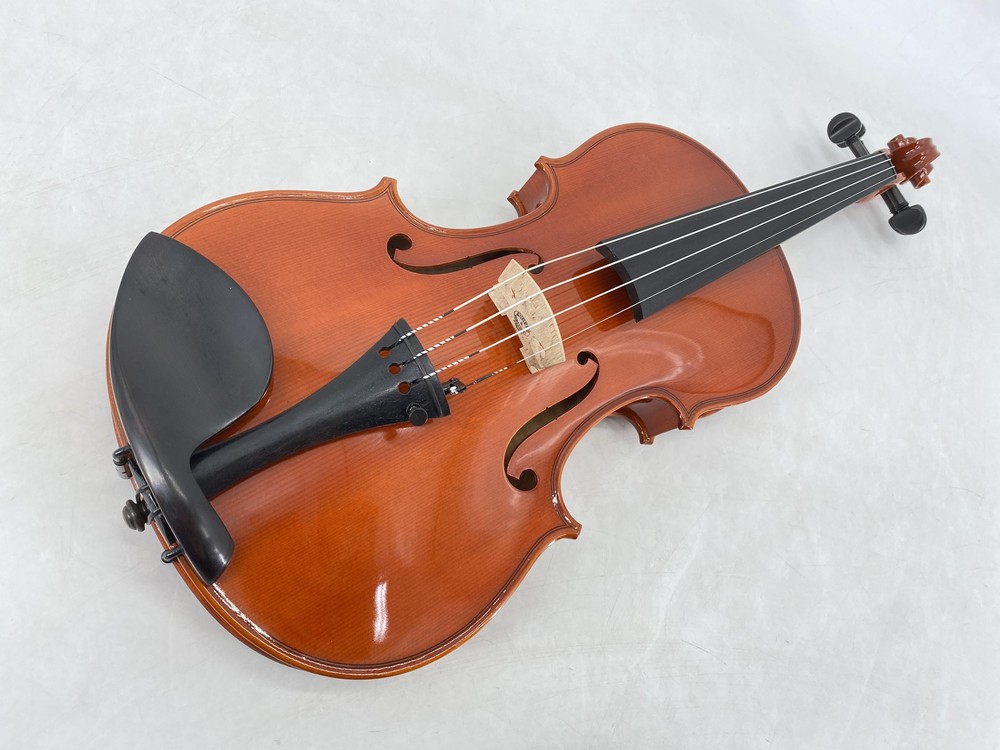 Handcrafted 4/4 Violin Solid One-Piece Back Flamed Maple Spruce Top Complete Set