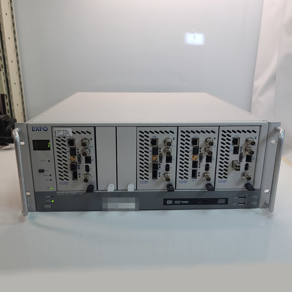 EXFO IQS-610P HS Integrated Qualification System with 4 modules