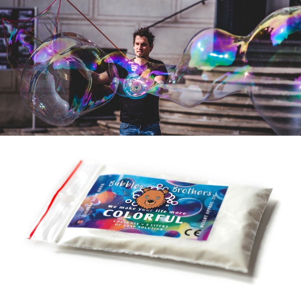 Bubble Concentrate Solution Magic Powder Bubble Liquid 5  liters Strong BUY ME