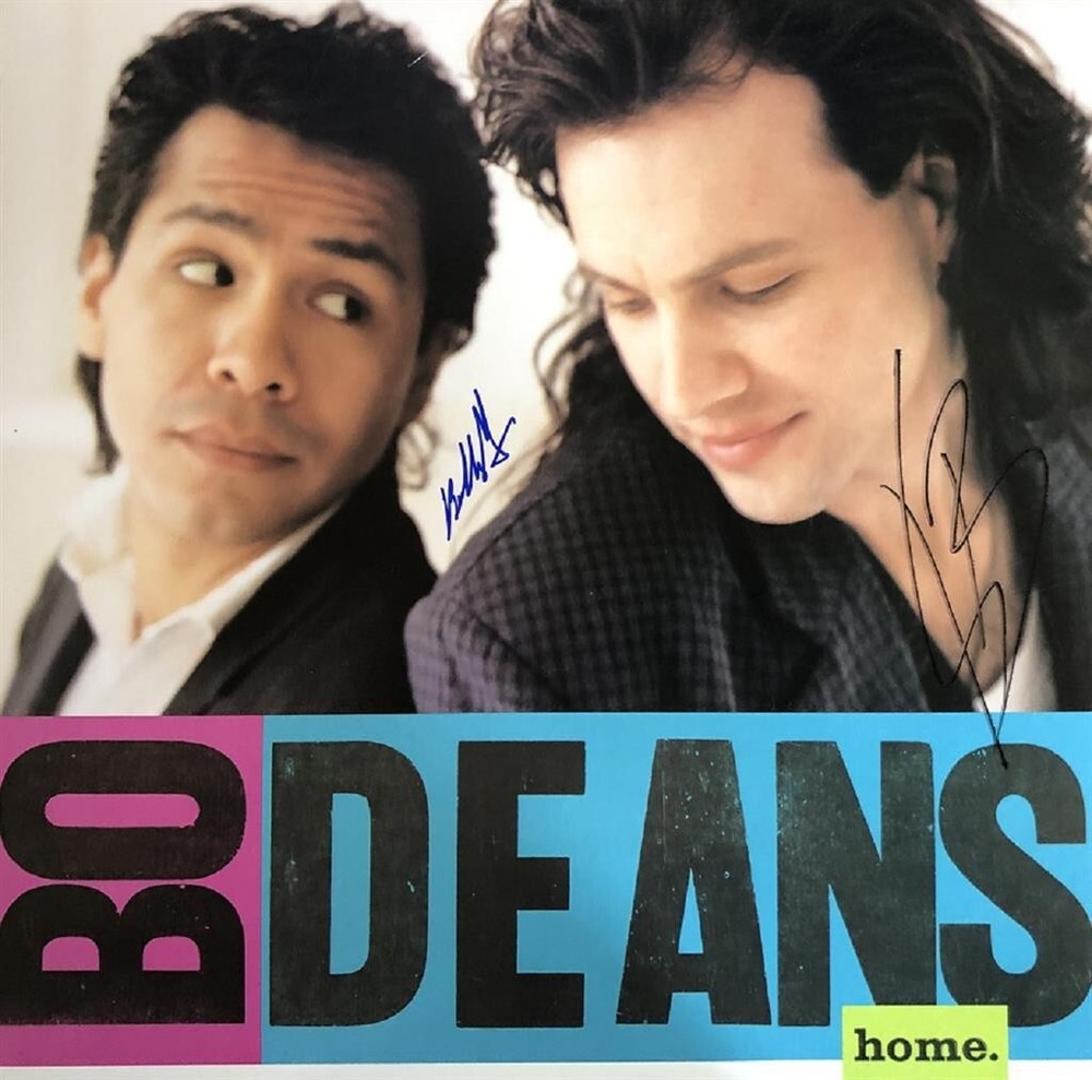 BoDeans- Album Flat "Home" Signed By 2