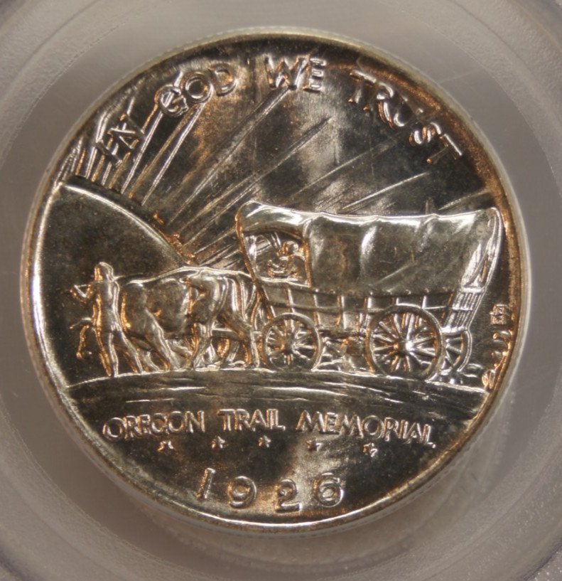 1926-S Oregon Trail Half Dollar Commemorative - PCGS MS64