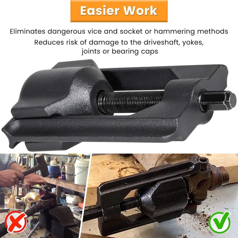 Universal Joint Puller Press Removal U-Joint Tool Heavy Duty (Class 1-3) 10105